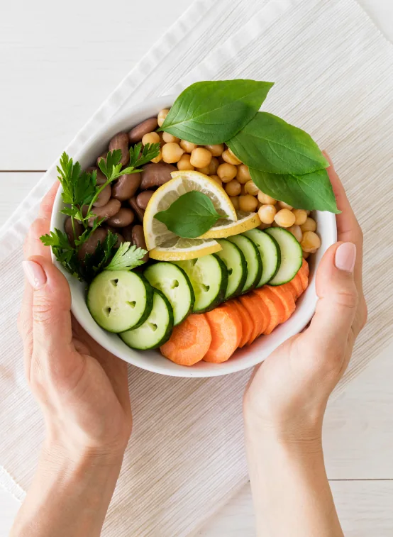 SanosFit healthy meal bowl